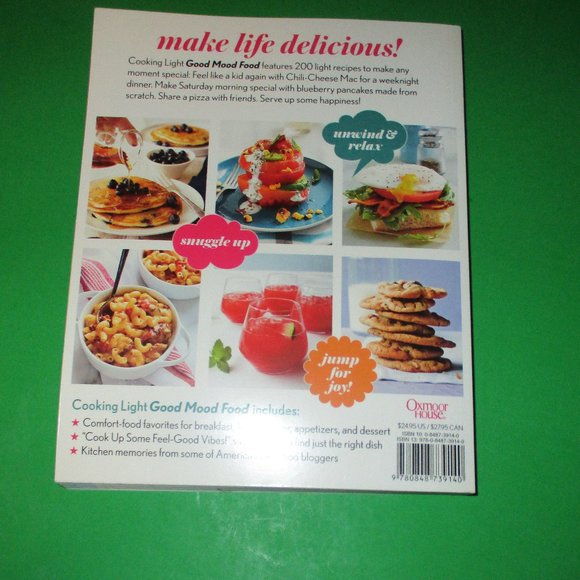Cookbook Cooking Light Good Mood Food Recipes Softcover - Picture 2 of 9
